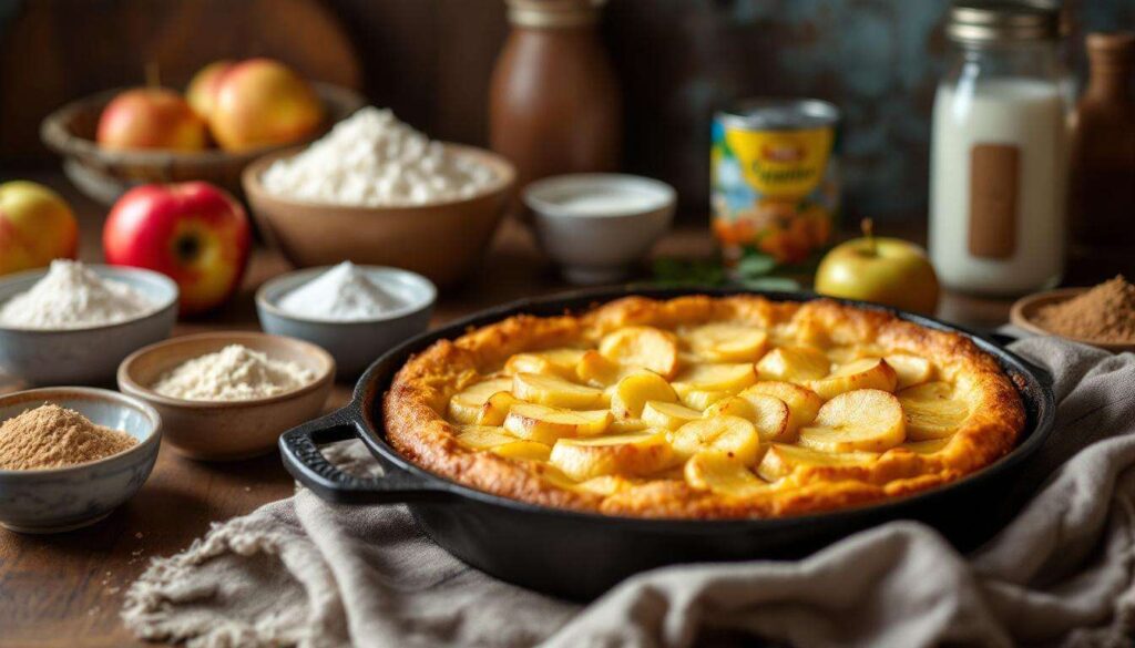 Je fais ce gâteau aux pommes à la poêle : simple, rapide, sans four et 100 % réconfort