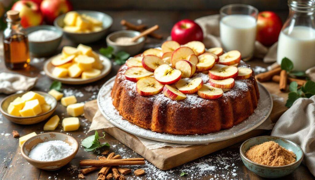 Julie Andrieu nous dévoile son gâteau aux pommes préféré « bien meilleur qu’une simple tarte »