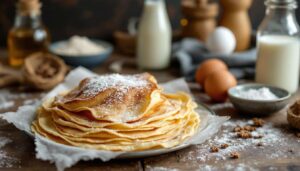Crêpes à la bière, pâte légère, cuisson dorée : tout est prêt pour un moment délicieux à la Chandeleur