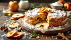 Ce gâteau aux pommes sans four régale tout le monde (prêt en 15 min !)