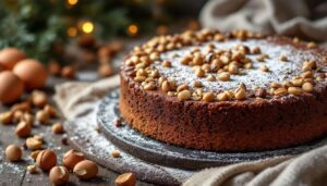 C’est la nouvelle recette qui fait fureur cet hiver : le gâteau noisettes-chocolat à la croûte ultra craquante (et vraiment facile)