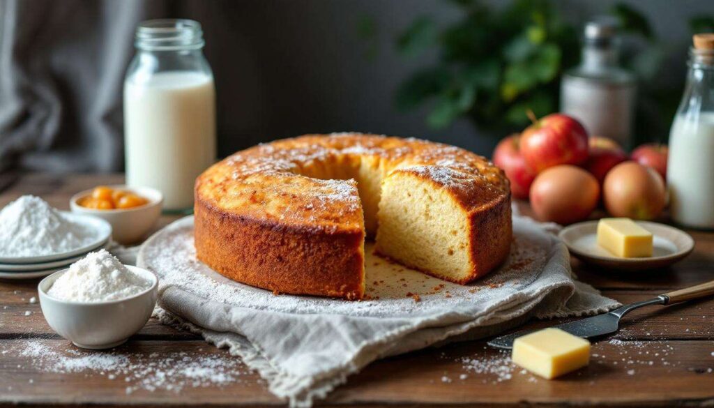 Ce gâteau aux pommes sans four bluffe tout le monde (prêt en 10 min)