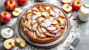 Gâteau de pommes: la recette sans oeuf à IG bas