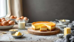 Tarte aux œufs sans pâte, façon flan : fondante et toujours réussie