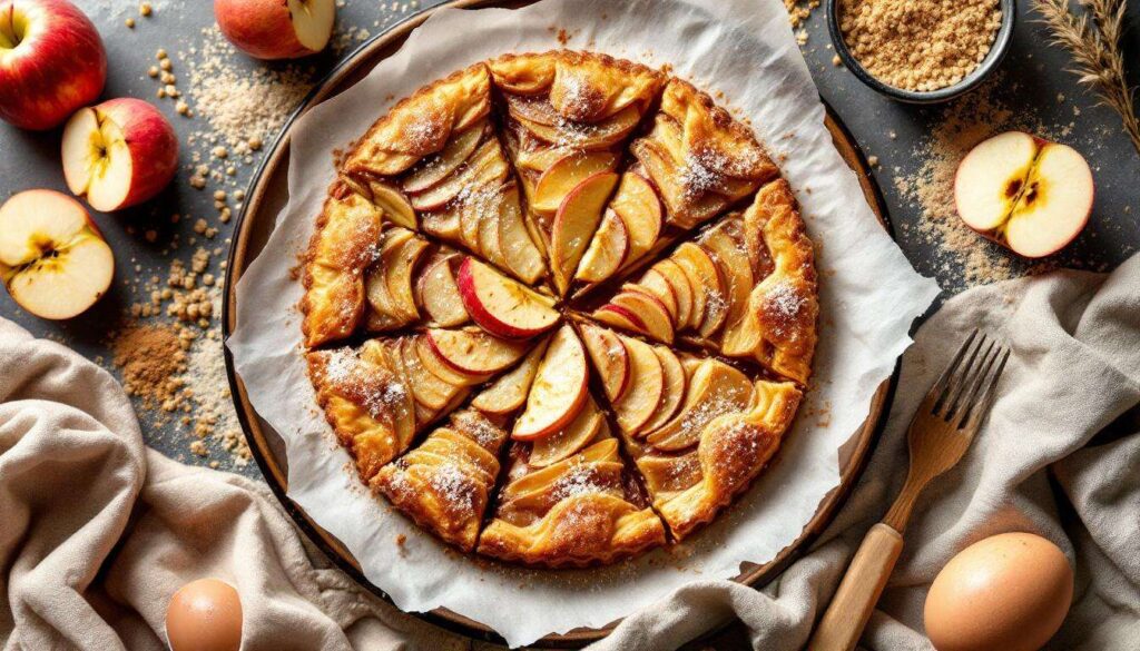 « Prête en 45 minutes et croustillante à souhait » : la tarte pommes-sarrasin ultra simple qui réchauffe vos goûters