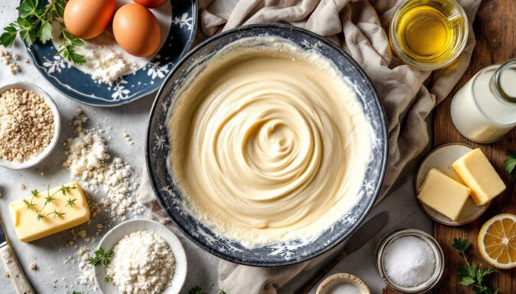 Cette pâte à crêpes bretonnes préparée la veille donne une texture souple au matin, sans robot ni geste compliqué