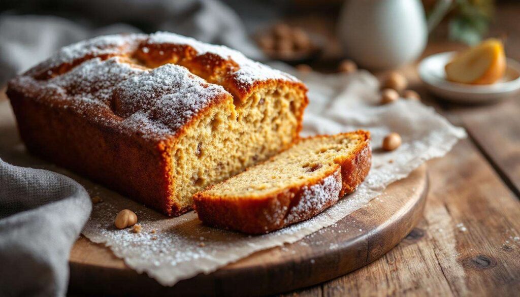 Je ne pensais pas qu’un simple gâteau poires-noisettes pouvait être aussi moelleux et réconfortant en hiver