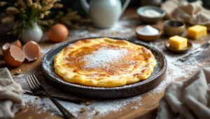 Pannukakku : la crêpe finlandaise au four qui se prépare en 5 minutes et régale toute la famille