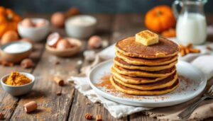 Des pancakes au potiron simplissimes : une bonne idée pour le goûter !
