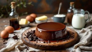 Un flan au chocolat irrésistible : la recette qui émerveillera vos convives à coup sûr