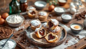 Muffins au cœur de Nutella sans beurre : l’astuce du glaçon pour un centre bien coulant