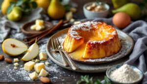 Fondant aux poires, cœur coulant et croûte dorée : un dessert élégant, ultra doux