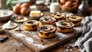 Les petits gâteaux marbrés moelleux au cœur chocolat fondant : la douceur parfaite pour vos pauses gourmandes
