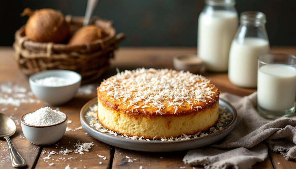 « Je le prépare depuis des années » : le gâteau à la noix de coco sans œufs, sans lactose et sans farine que mes invités intolérants adorent !