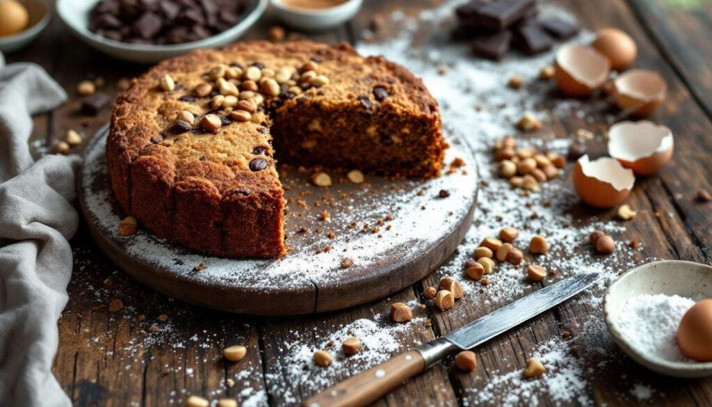 C’est la nouvelle recette qui fait fureur cet hiver : le gâteau noisettes-chocolat à la croûte ultra craquante (et vraiment très facile)