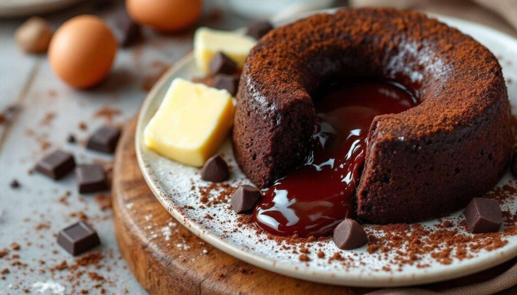 Coeur coulant au chocolat noir : la recette qui fait battre le cœur !