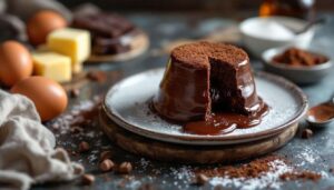 Nina Métayer partage son secret pour un fondant au chocolat sans farine incroyablement moelleux