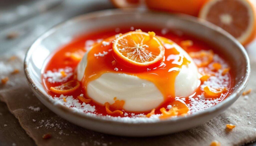 Crème à l'orange sanguine façon Cyril Lignac : le dessert de fin d'hiver onctueux et vitaminé prêt en 10 minutes