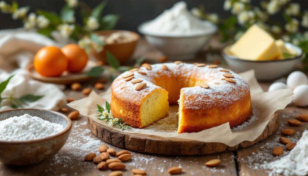 Recette de grand-mère : ce gâteau aux amandes et à la fleur d'oranger que nos aïeules préparaient chaque printemps