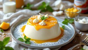 La panna cotta au lait de coco et coulis de mangue qui va remplacer tous vos desserts d'hiver dès ce week-end