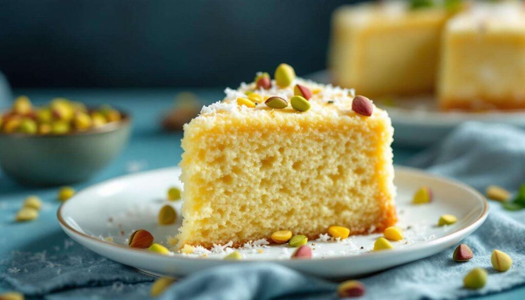Ramadan 2026 : ce gâteau de semoule aux pistaches et eau de rose se prépare sans four en 15 minutes