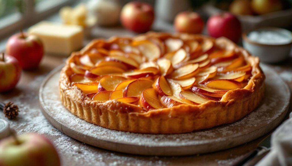 Tarte fine aux pommes de Joël Robuchon : croustillante, caramélisée et parfaite pour un dimanche de mars