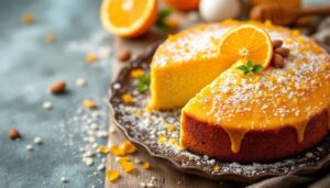 Gâteau de semoule à l'orange et à la cardamome : la douceur orientale parfaite pour le Ramadan !