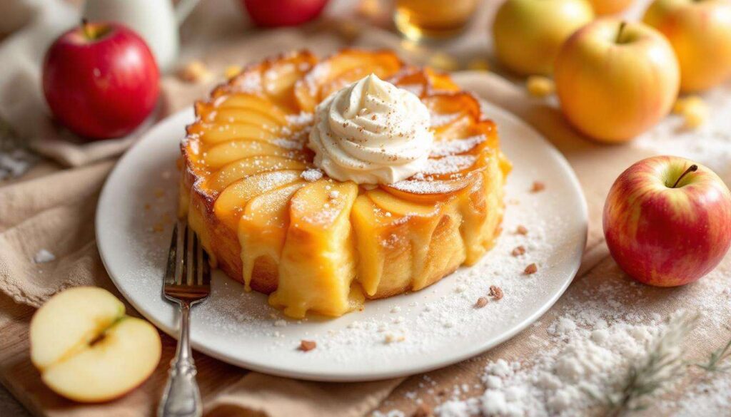 La flognarde aux pommes de Laurent Mariotte, prête en 15 minutes et fondante comme jamais