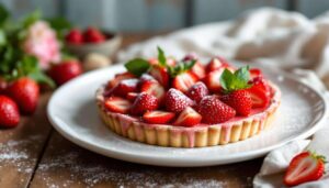 Nina Métayer partage enfin sa recette de tarte aux fraises, accessible à tous et prête en 20 minutes