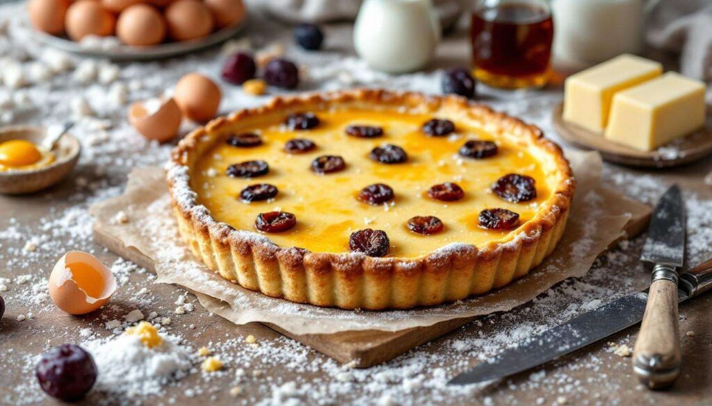 Ce far breton au beurre salé de Julie Andrieu disparaît en quelques minutes à chaque goûter