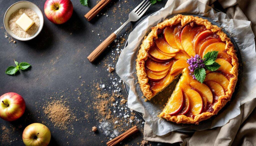 Tarte fine aux pommes caramélisées à la poêle, sans four : la recette minute qui fait l'unanimité