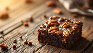 Pourquoi ce brownie fondant aux noix de pécan est le dessert préféré des goûters de mars ?