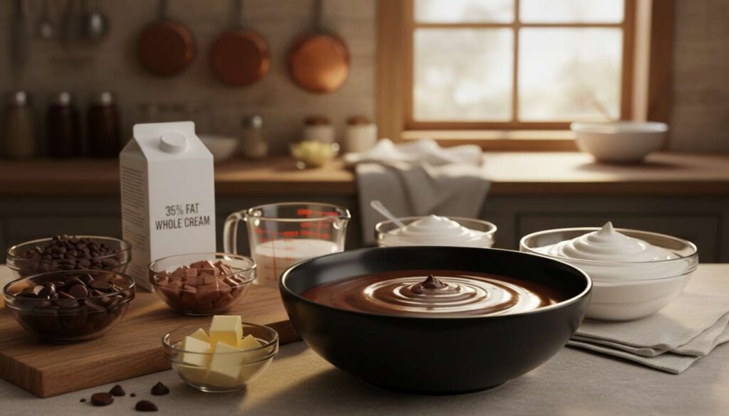Recette de ganache et ganache montée : astuces et conseils