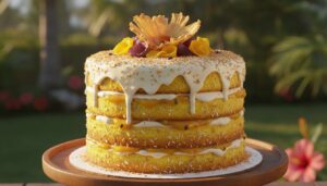 Recette de layer cake exotique