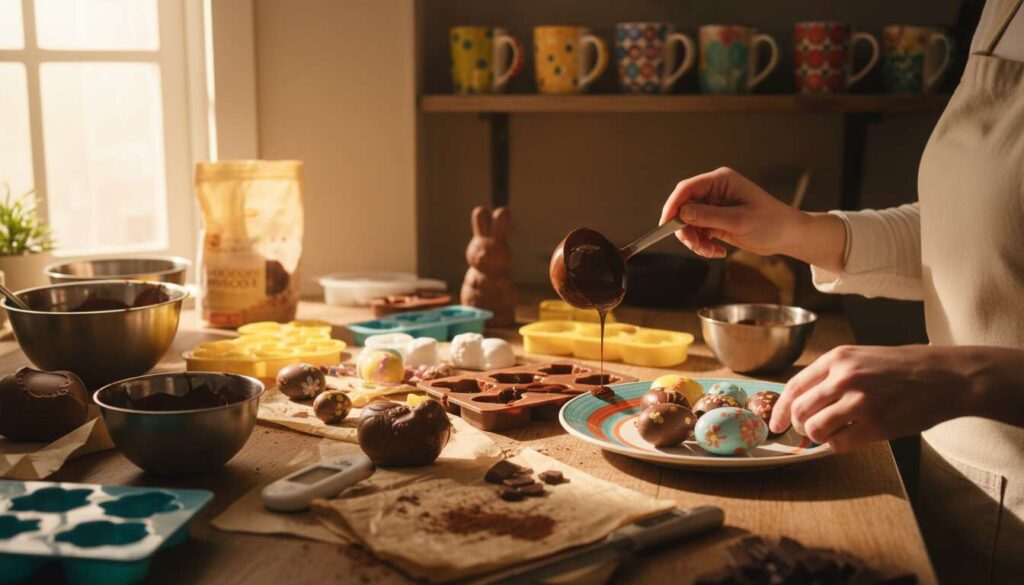 Moulages de Pâques maison : astuces et techniques