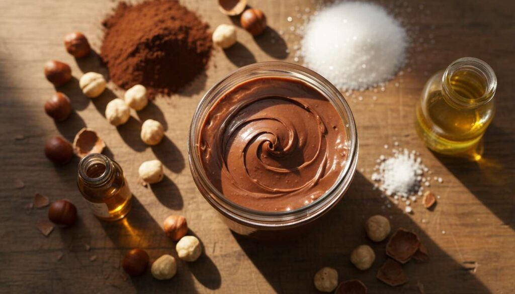Recette de pâte à tartiner maison