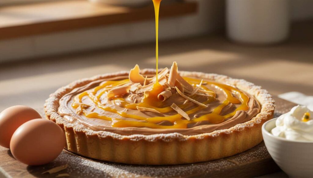 Recette de tarte Passion Dulcey