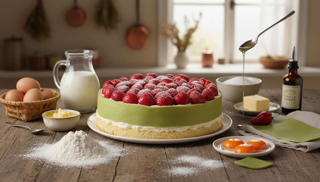 Recette du fraisier : gâteau classique et savoureux