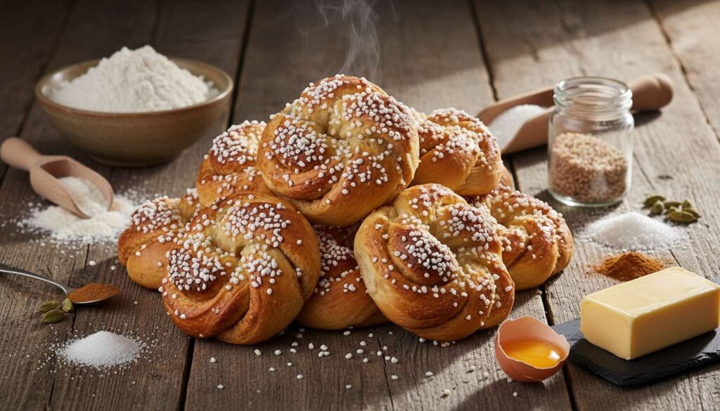Recette authentique de Kanelbullar, brioches suédoises à la cannelle