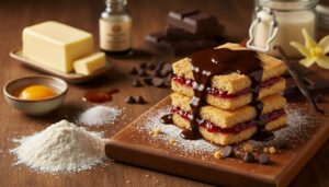 Sablé aux framboises et chocolat - Recette gourmande