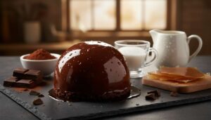 Glaçage miroir au chocolat noir : recette facile et réussie
