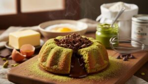 Moelleux pistache chocolat : recette gourmande et facile