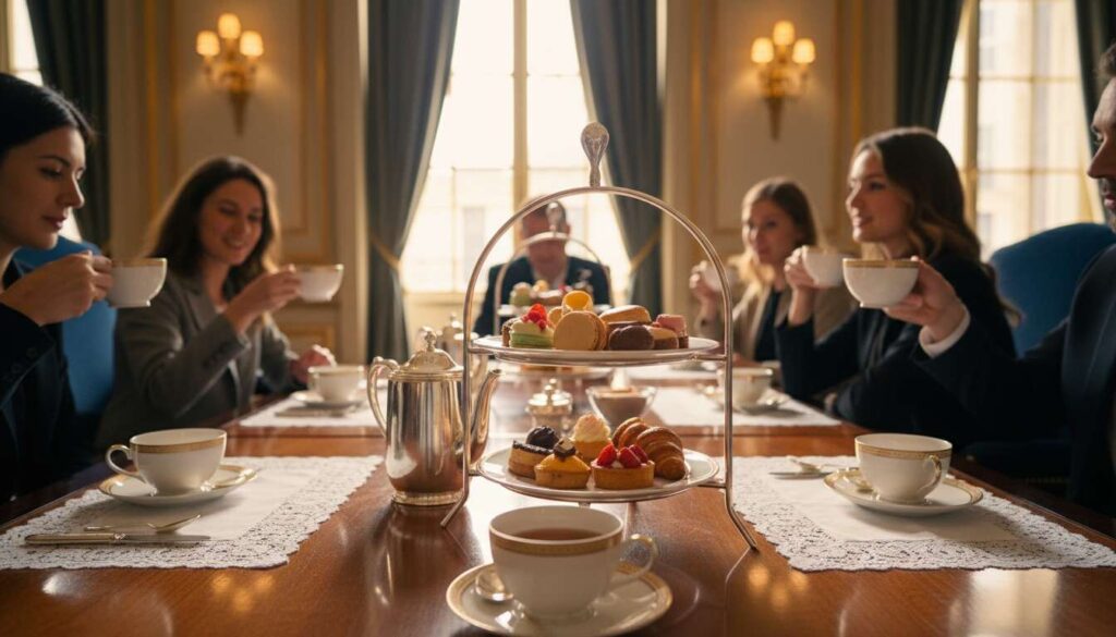 Tea time au salon Proust du Ritz Paris par François Perret