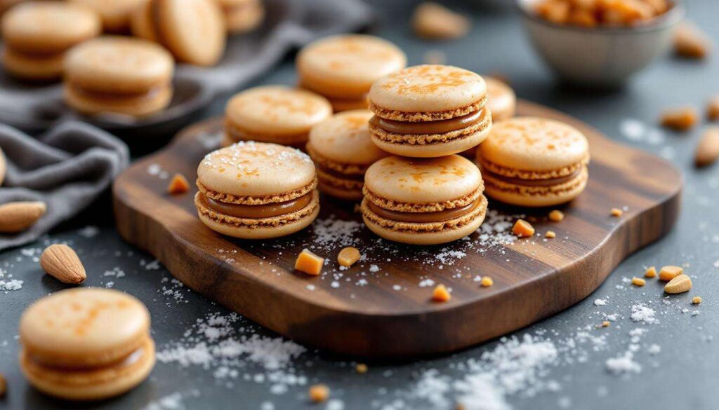 Recette des macarons au caramel beurre salé
