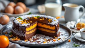 Entremets individuels chocolat orange : recette gourmande