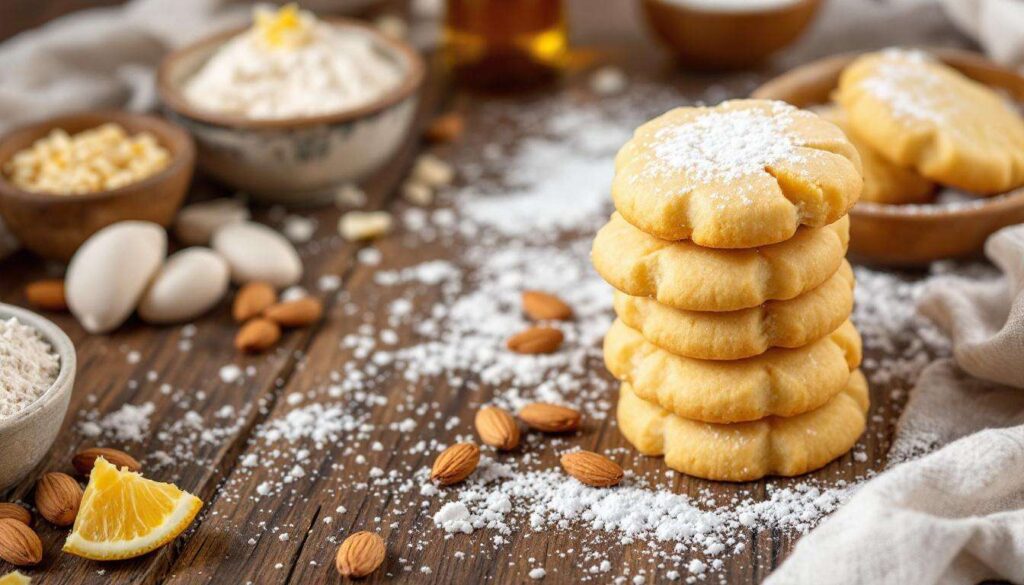Sablés citron et amandes : recette gourmande et facile