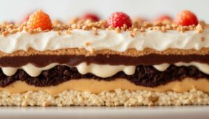 Entremets exotique : ananas, vanille et citron vert