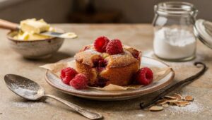 Financier aux framboises : la recette gourmande