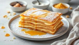 Mille-feuille vanille caramel : recette gourmande