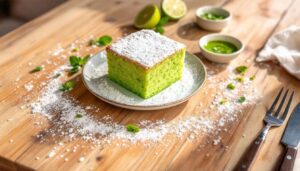 Cake citron vert menthe : recette gourmande et rafraîchissante